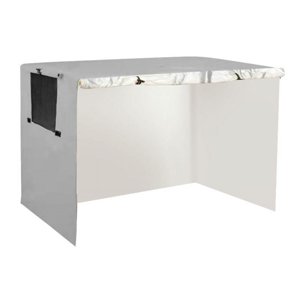 Ioensy - Funda Para Jaula Para Perros, Protección Solar, Duradera, Resistente Al Viento, Transpirable, Funda Para Caseta Para Mascotas, 125Cm X 79Cm X 84Cm