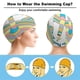 thumbnail image 3 of ¡Oh, los lugares a los que irás! Gorro de Natación de Licra, Gorro de Baño de Tela Cómoda, Gorro Elástico Antideslizante para Hombres, Mujeres y Niños, 3 of 6