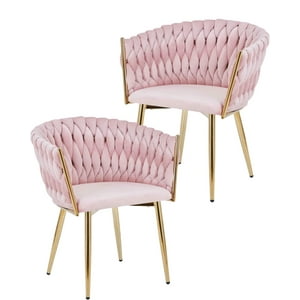 Habita2 Chile - Pack 2 Sitiales Queen Terciopelo - Rosa