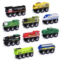 Set De Tren De Madera | Accesorios Sainsmart Jr. 10 Piezas Magnéticas