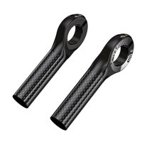 Magideal - 2X Extremos De Manillar De Bicicleta Agarre Manual Resistente Al Desgaste Extremos De Barra De Manillar De Bicicleta Ligeros Extremos De Barra De Bici , Negro