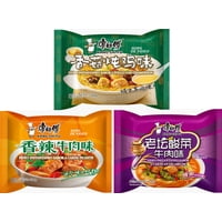 Fideo Instantaneo Kang Shi Fu Pack 3 Sabores