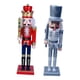 thumbnail image 3 of Figuras De Cascanueces De 12 ", 2 Uds., Figuras Decorativas De Navidad, Decoración Hecha A Mano, Estilo P, 3 of 5