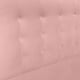 thumbnail image 2 of Respaldo Botone Premium 1,5 plazas Felpa Rosado Claro, 2 of 3