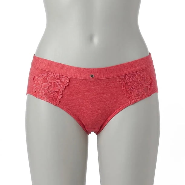 Pantaleta Mujer Lady Genny C-325 Algodón Spandex Melange Encaje