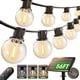 thumbnail image 1 of Cadena de luces solares Addlon de 56 pies, 27 bombillas G40, control remoto, 1 of 9