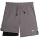 thumbnail image 1 of Pantalones cortos Reebok Boys 2 en 1 de baloncesto con forro de compresión, 1 of 7