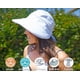 thumbnail image 3 of Sombreros para mujer con visera de playa convertible y protección solar UV UPF 50+, 3 of 5