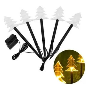 Click Ventas - Luces Solares Exterior Estaca Navidad X5 Arboles Led