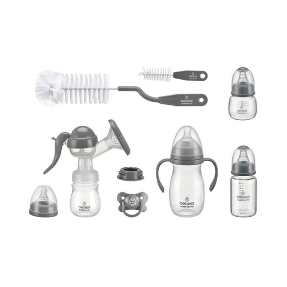 Set de Lactancia 6 en 1 Mamaderas y Accesorios Bebesit