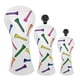 thumbnail image 1 of Set de 3 Fundas Para Cabeza De Palo De Golf Ioensy PU Para Fairway E Híbrido con Etiquetas de Número, 1 of 5