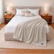 thumbnail image 1 of Pack 2 Mantas de cama Nautica Home Jacquard Franela ultrasuave 127x178cm, 1 of 7