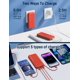 thumbnail image 5 of Cargador portátil Nusyddy de 12000 mAh con cable integrado y enchufe, 5 of 8