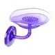 thumbnail image 2 of Jabonera Montada En La Pared Protector Colgante De Doble Capa Para Pared Hotel Violeta, 2 of 3
