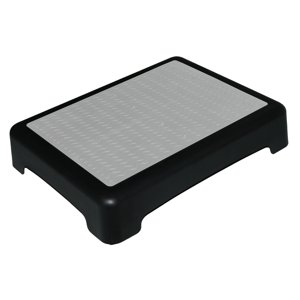 Magideal - Taburete Con Escalón De Movilidad, Elevador Con Escalón Antideslizante, Taburete Con Escalón Antideslizante, Dispositivo De Asistencia Versátil Para Negro Gris