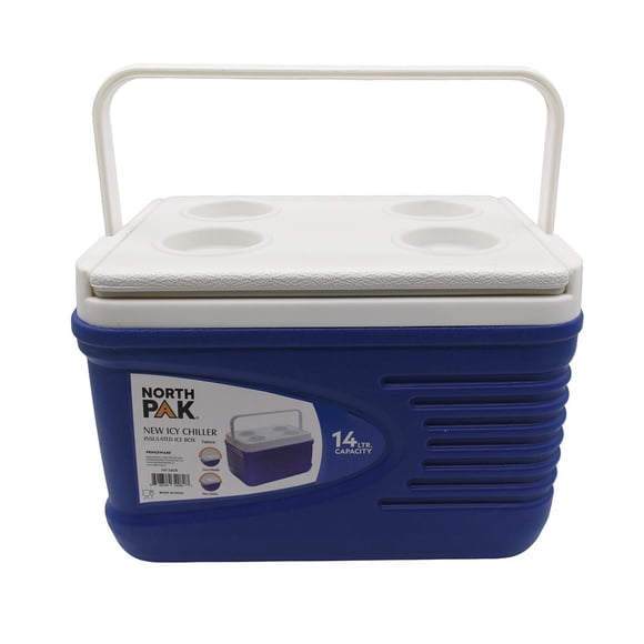 Cooler Nevera Portátil Eco Chiller 14 Litros Azul
