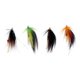 thumbnail image 5 of 4 Piezas Tubo Moscas Cabezas Cónicas Verde / Naranja Salmón Y Trucha De Mar Pesca Con Mosca, 5 of 5