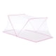 thumbnail image 2 of Toldo De Cama Tiendas De Campa?a De Privacidad Plegables Refugio De Tienda De Campa?a Para El Hogar Dormitorio Sala De Estar Rosa 190x160x80cm, 2 of 5