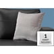 thumbnail image 5 of Almohada Monarch Specialties I 9306 cuadrada de 18 x 18 cm, color gris moderno, 5 of 8