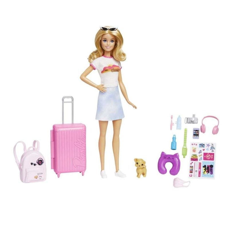 Barbie - Juguetes Entretenimiento Muñeca Viajera