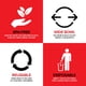 thumbnail image 4 of Juego de 4 Cucharas Grandes de Plástico Negro para Servir – Stock Your Home, 4 of 7