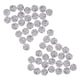thumbnail image 4 of 48 Piezas De 12 Mm FlatBack Rsesin Rhinestone DIY Artesanía Para Todas Las Decoraciones De Plata, 4 of 5
