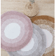 thumbnail image 3 of Alfombra Redonda 100 cm Super Suave Circulos Beige, 3 of 3