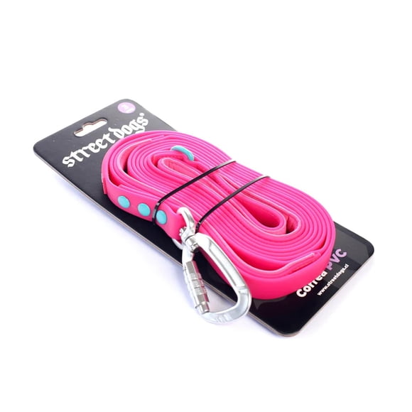 Street Dogs Correa De Paseo Para Perros PVC 3m rosa