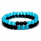 thumbnail image 1 of Pulsera Conjunto Piedra Onix y Ojo de Gato Hombre Mujer, 1 of 3