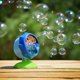 thumbnail image 4 of Máquina de burbujas Sunny Days Maxx Bubbles con LED y ángulo ajustable, 4 of 6
