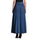 thumbnail image 3 of INSPIRE CHIC Falda Plisada para Mujer con Cintura Alta Elástica y Cinturón, Falda Maxi de Línea A Fluida L Azul Marino, 3 of 7