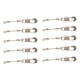 thumbnail image 1 of 100 Uds. Anillos de pesca de aleación de níquel sólidos para agua de salada, agua dulce, Jigging, anzuelos de asistencia para pesca, aparejos de, 1 of 5