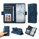 thumbnail image 2 of Carcasa FOXDOCK OnePlus Nord CE4 Lite de cuero PU, diseño acolchado clásico, protección contra caídas y rayones, 2 of 5