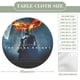 thumbnail image 2 of El Caballero Oscuro theme Fitted Round Tablecloths Elastic Edged Table Covers Waterproof Table Cloth For Kitchen Holiday Party Tables Decor 120cm, 2 of 6