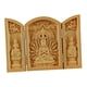 thumbnail image 1 of Estatuilla De Bodhisattva, Estatua De Buda Tallada A Mano Portátil En Miniatura De Escritorio, 1 of 5