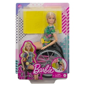Muñeca Barbie Fashionista En Silla De Ruedas