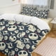 thumbnail image 1 of Gray The Nightmare Before Christmas Comforter Set Soft 3 Pcs Twin Bedding Sets Thicken for All Season, 1 of 5