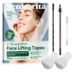 thumbnail image 1 of Cinta invisible para lifting facial, 90 unidades, ultrafina y elástica, con forma de V para disimular arrugas, papada y reafirmar la piel flácida., 1 of 7