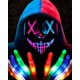 thumbnail image 1 of Máscara Halloween Swemned LED Azul y Rosa, 1 of 1