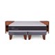 thumbnail image 1 of Cama Europea New Ortopedic 2 Plazas Bd Veladores New Torino, 1 of 9