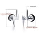 thumbnail image 2 of Lightning-Inspired Earrings: Add a Touch of Punk to Your Look with These Unisex Stainless Steel Earrings, 2 of 4