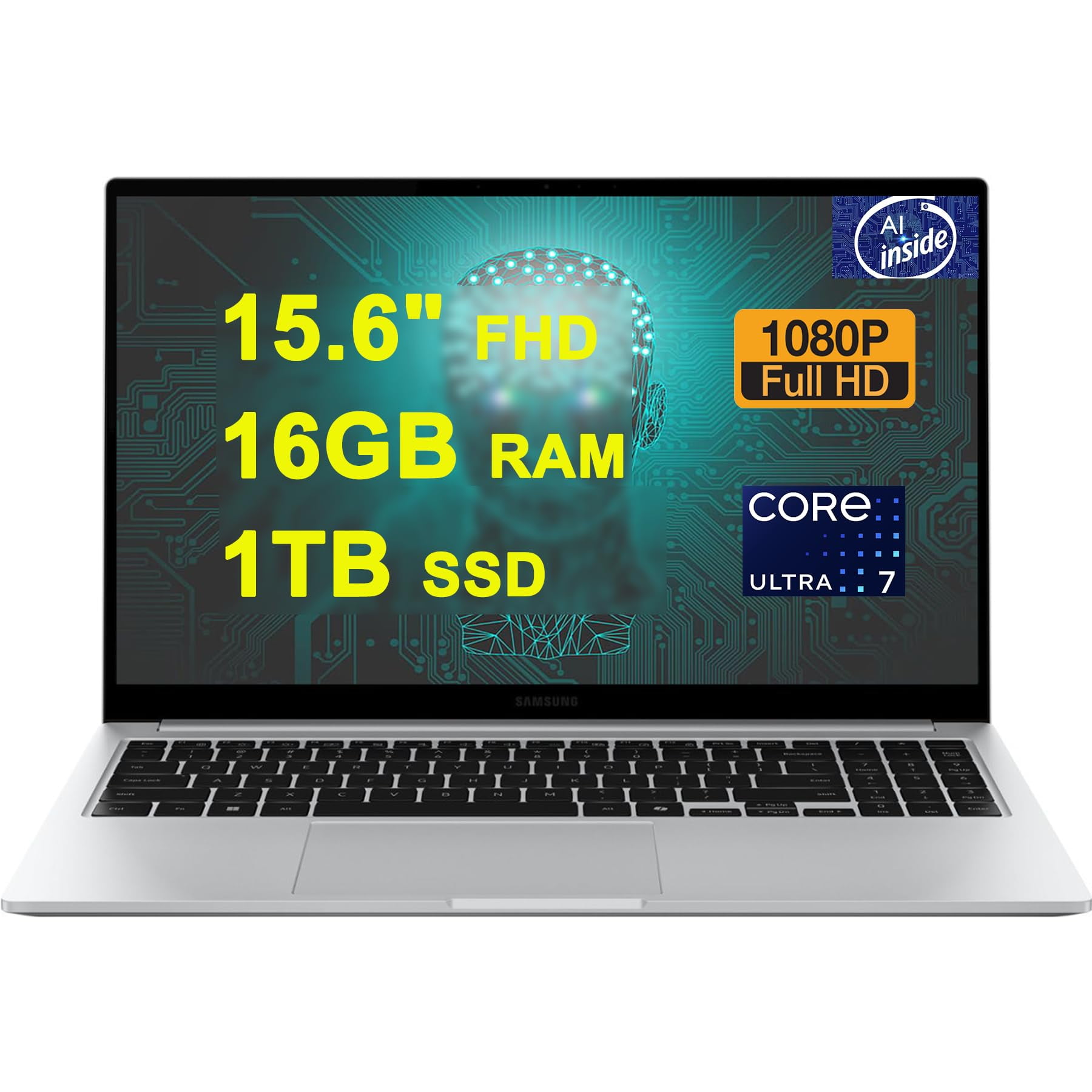 Ordenador Portátil Samsung Galaxy Book 4 Business Copilot Ai 15.6 Pulgadas Fhd