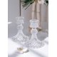 thumbnail image 2 of Portavelas de Cristal Transparente NC 10 cm – Juego de 2, 2 of 6