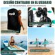 thumbnail image 4 of Set Tabla Stand Up Paddle Surf Inflable Návia 320x81x15cm Color Verde Con Azul, 4 of 10