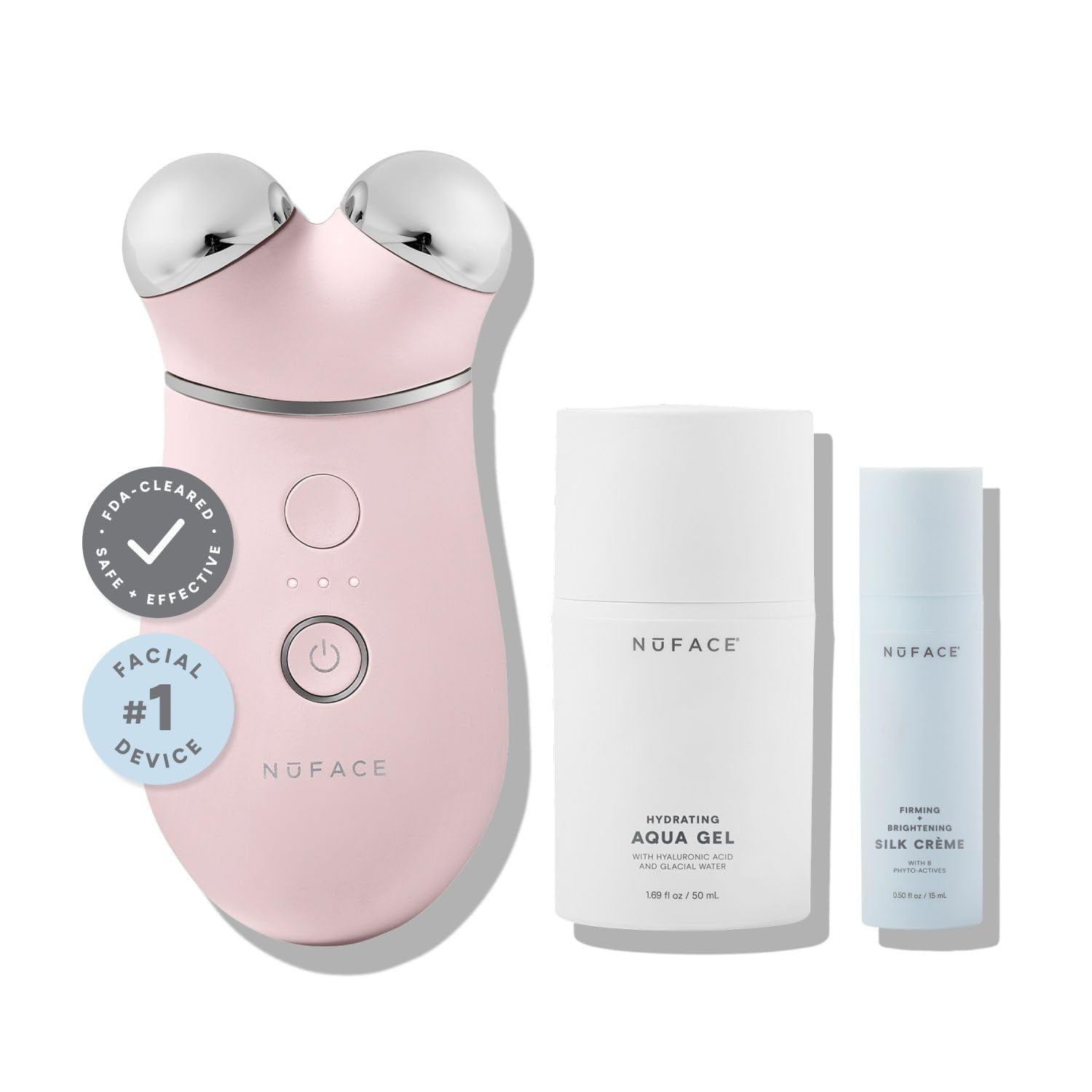 Kit De Dispositivos Faciales Nuface Trinity+ Aprobado Por La Fda Sandy Rose