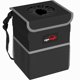 thumbnail image 1 of Bote de basura para coche EPAuto, impermeable, 9,5 L, con tapa, color negro, 1 of 7
