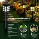 thumbnail image 3 of Luces Solares Para Exterior Paquete De 16 Led Impermeables, 3 of 8