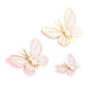 thumbnail image 1 of 3 Piezas De Adornos Para Tartas Con Forma De Mariposa, Para Bodas, Pequeños Cupcakes De Feliz Cumpleaños, Color Rosa, 1 of 2