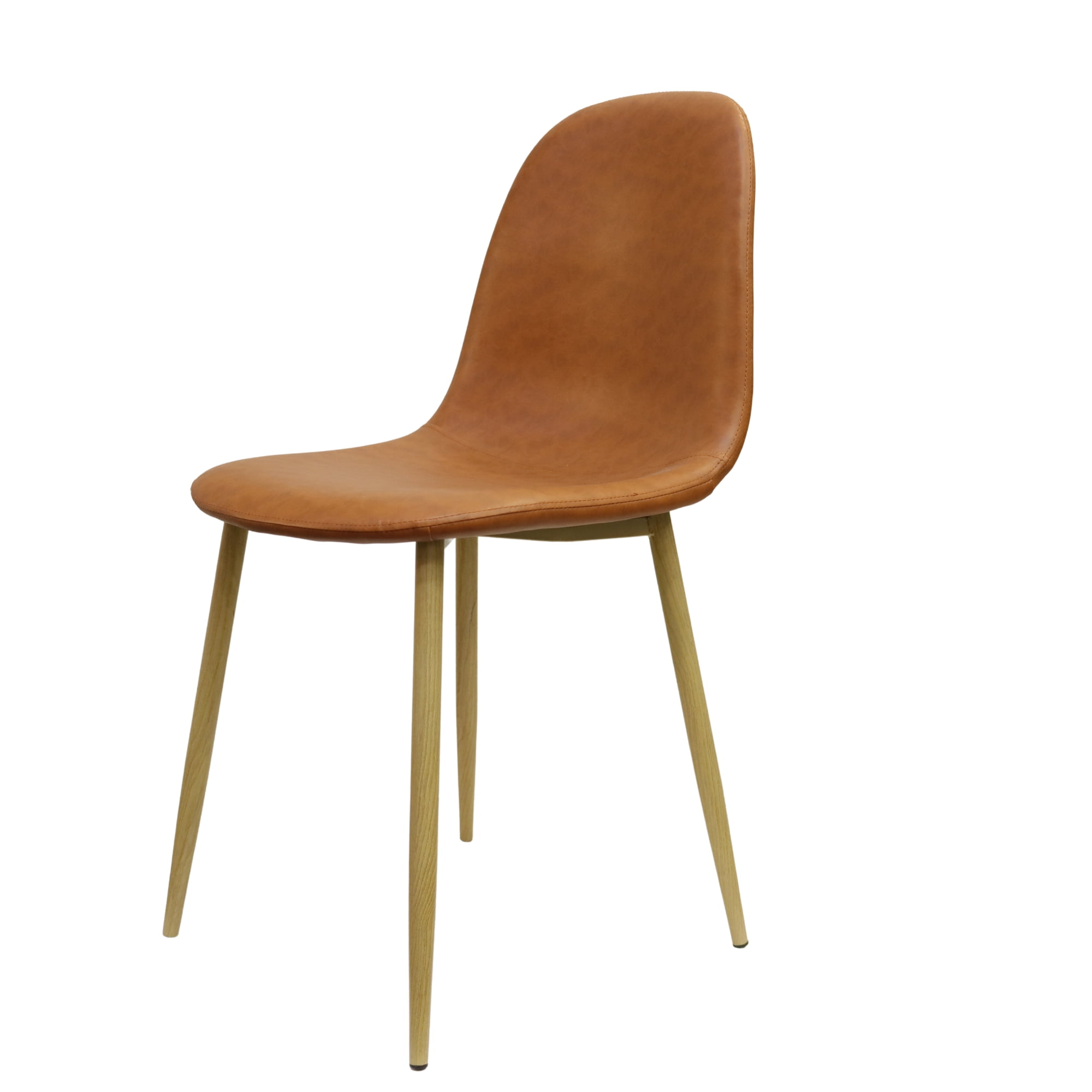 Oh! Mi Hogar ® - Silla Eames Ecocuero Caramelo