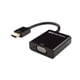 thumbnail image 1 of Cable adaptador HDMI a VGA Matters Convertidor HDMI a VGA negro, 1 of 3